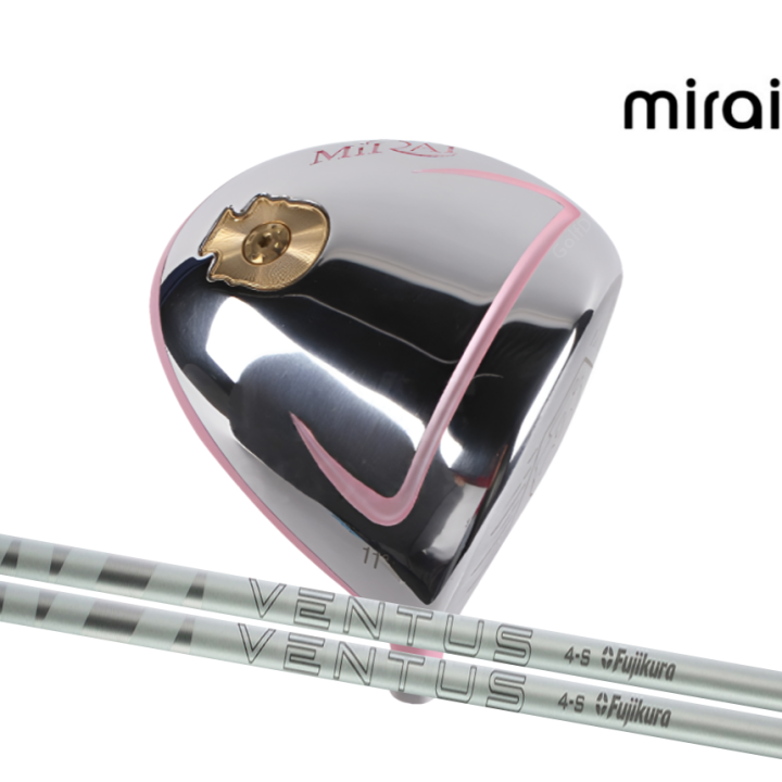 미라이 여성용 고반발 드라이버 11도 헤드 후지쿠라 슈퍼스타 벤투스 화이트 에어스피더